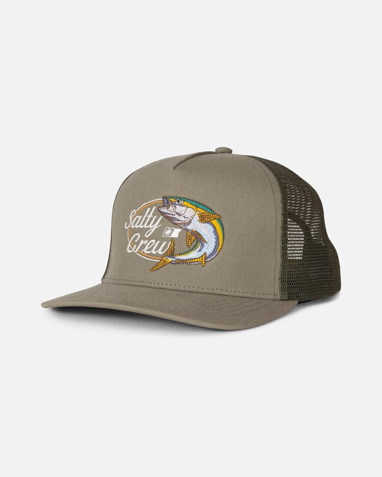 Salty crew MEN'S YELLOW TAILED TRUCKER HAT