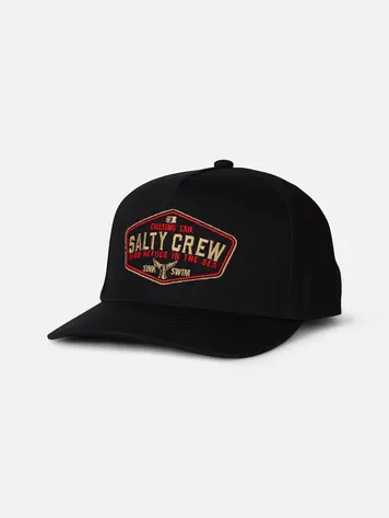 Salty crew HOMMES TAILFIN SNAPBACK BLACK