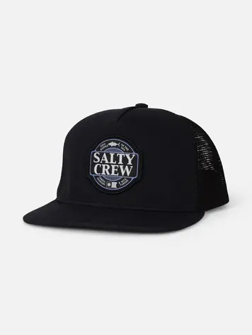 Salty crew HOMMES SPLIT FILL TRUCKER HAT BLACK