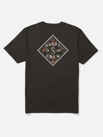 Salty crew HOMMES TIPPET FILL CREW TEE BLACK