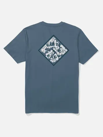 Salty crew HOMMES TIPPET FILL CREW TEE SLATE