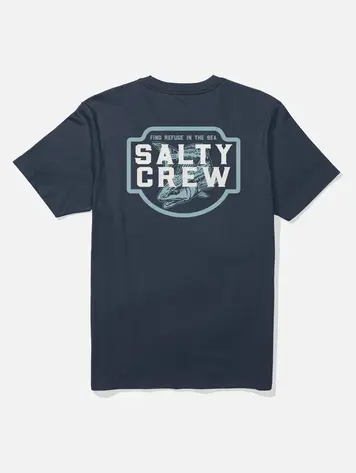 Salty crew HOMMES RED DRUM CREW TEE NAVY