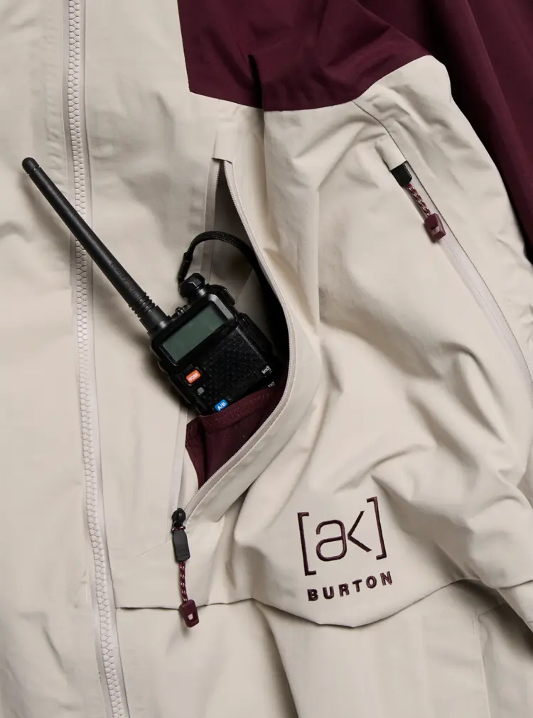 Burton MEN'S AK CYCLC GORE-TEX 2L JACKET RUM