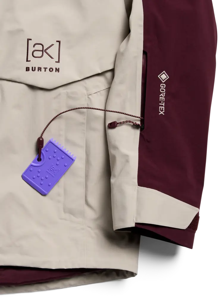 Burton MEN'S AK CYCLC GORE-TEX 2L JACKET RUM