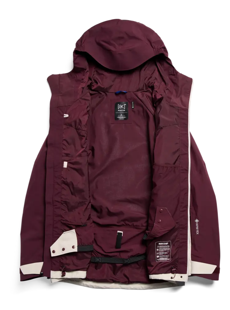Burton MEN'S AK CYCLC GORE-TEX 2L JACKET RUM