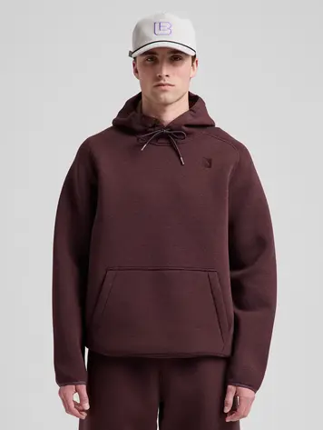 Burton HOMMES SPACECLOUD PULLOVER HOODIE BEAR HUG BROWN HEATHER