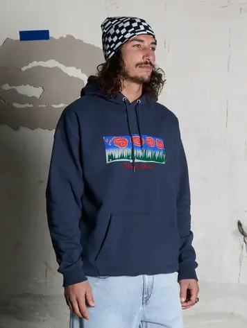 Volcom MEN'S FEATURED ARTIST ANTONIO CARRAU HOODIE MARINE