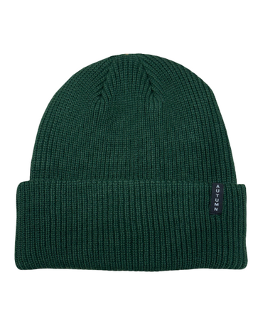 AUTUMN MEN'S SELECT SOLID BEANIE EMERALD