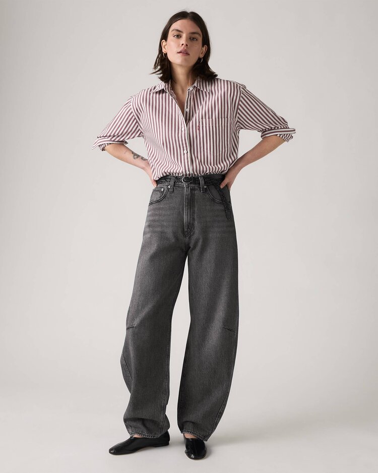 Levis FEMMES CINCH BARREL 31 JEANS