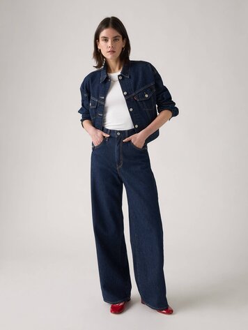 Levis WOMEN'S CINCH BAGGY 31 JEANS REIGN OF THE RINSE