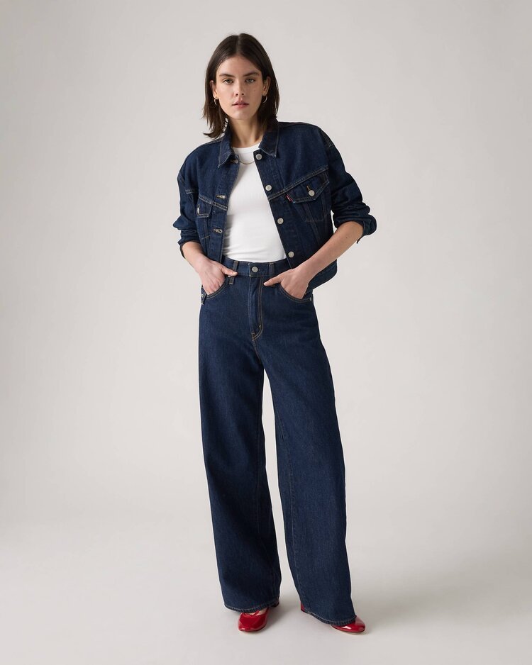 Levis FEMMES CINCH BAGGY 31 JEANS