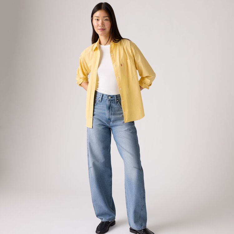 Levis FEMMES CINCH BARREL 31 JEANS