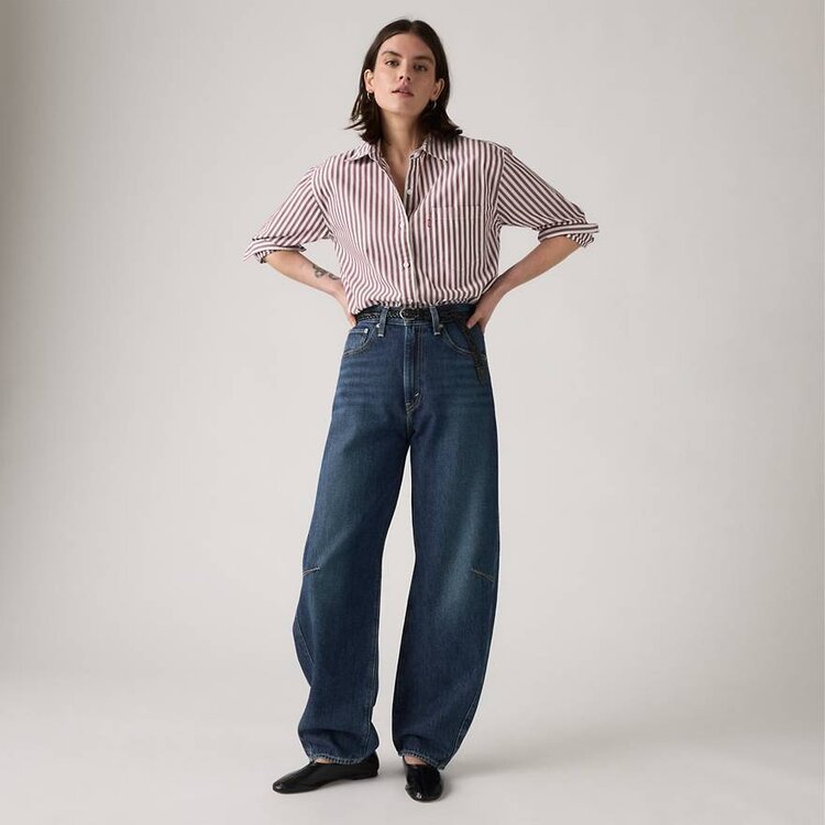 Levis FEMMES CINCH BARREL 31 JEANS