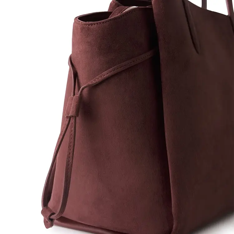 Lambert LE CLOTHILDE SAC FOURRE-TOUT SUÈDE VEGAN
