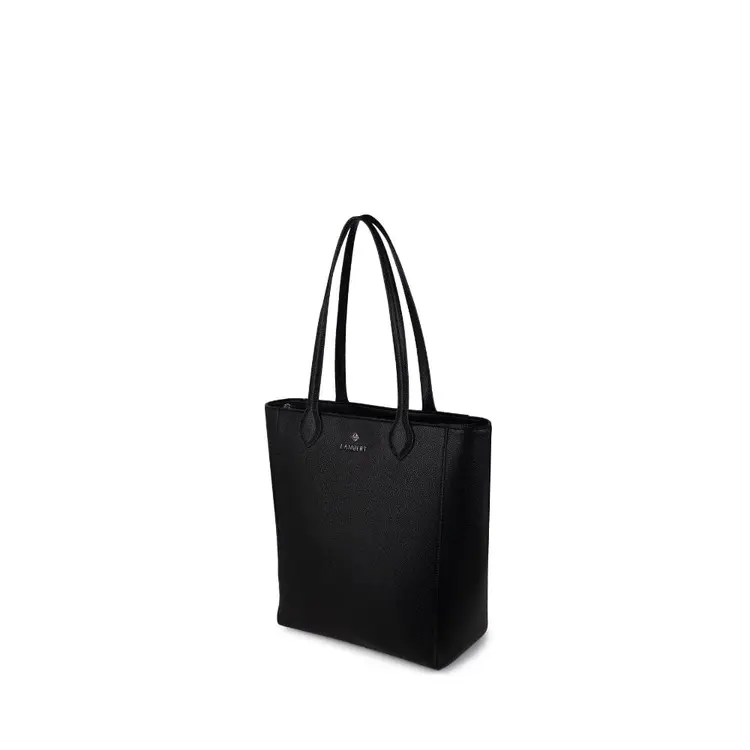 Lambert LE CLAIRE SAC FOURRE-TOUT CUIR VEGAN RECYCLÉ NOIR