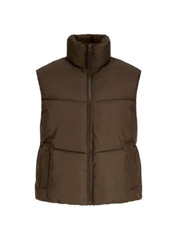 JJXX WOMEN'S MAEVE PUFFER VEST DEMITASSE