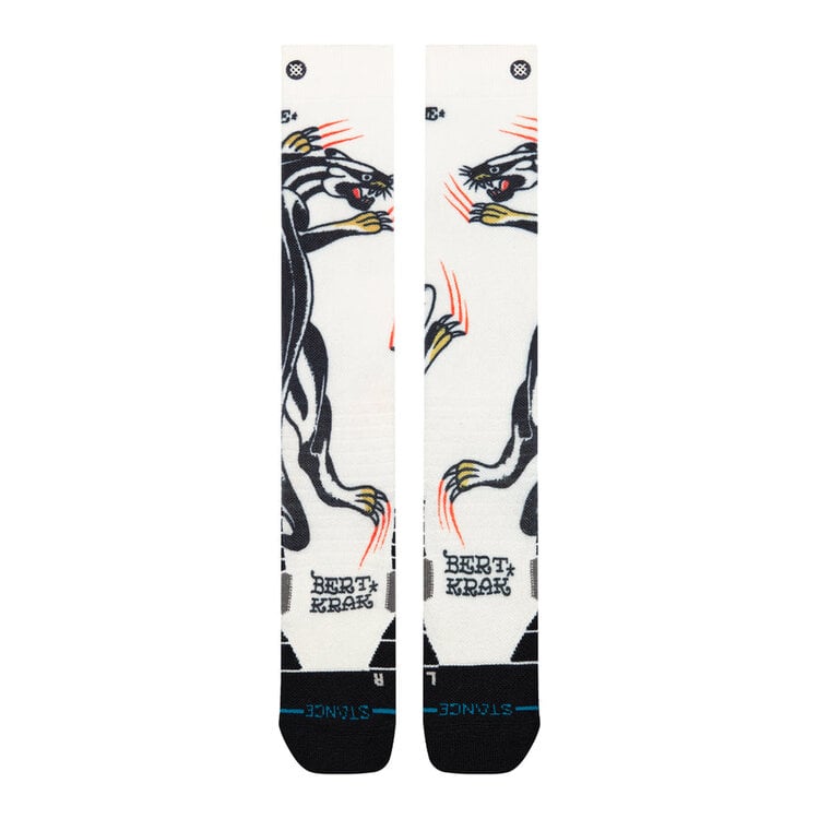 Stance MEN'S BERT KRAK x STANCE BATTLE MID POLY SNOW OTC SOCKS