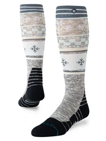 Stance FEMMES FLAKE MID POLY SNOW OTC SOCKS ICE BLUE