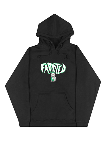 Frosted Skateboards MEN'S BAD PUPPY HOODIE BLACK