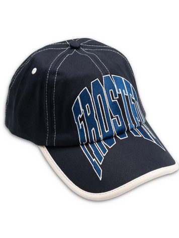 Frosted Skateboards HOMMES FROSTED EMBROIDERY CAP NAVY