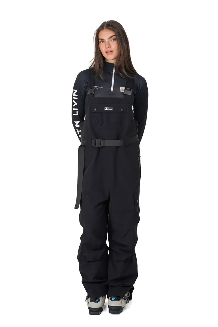 Notice the reckless WOMEN'S THE RECKLESS 3-LAYER OUTER SHELL BIB