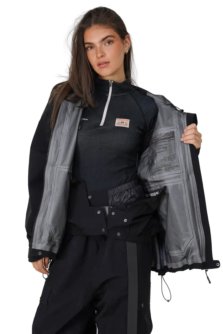 Notice the reckless WOMEN'S THE RECKLESS 3-LAYER OUTER SHELL JACKET