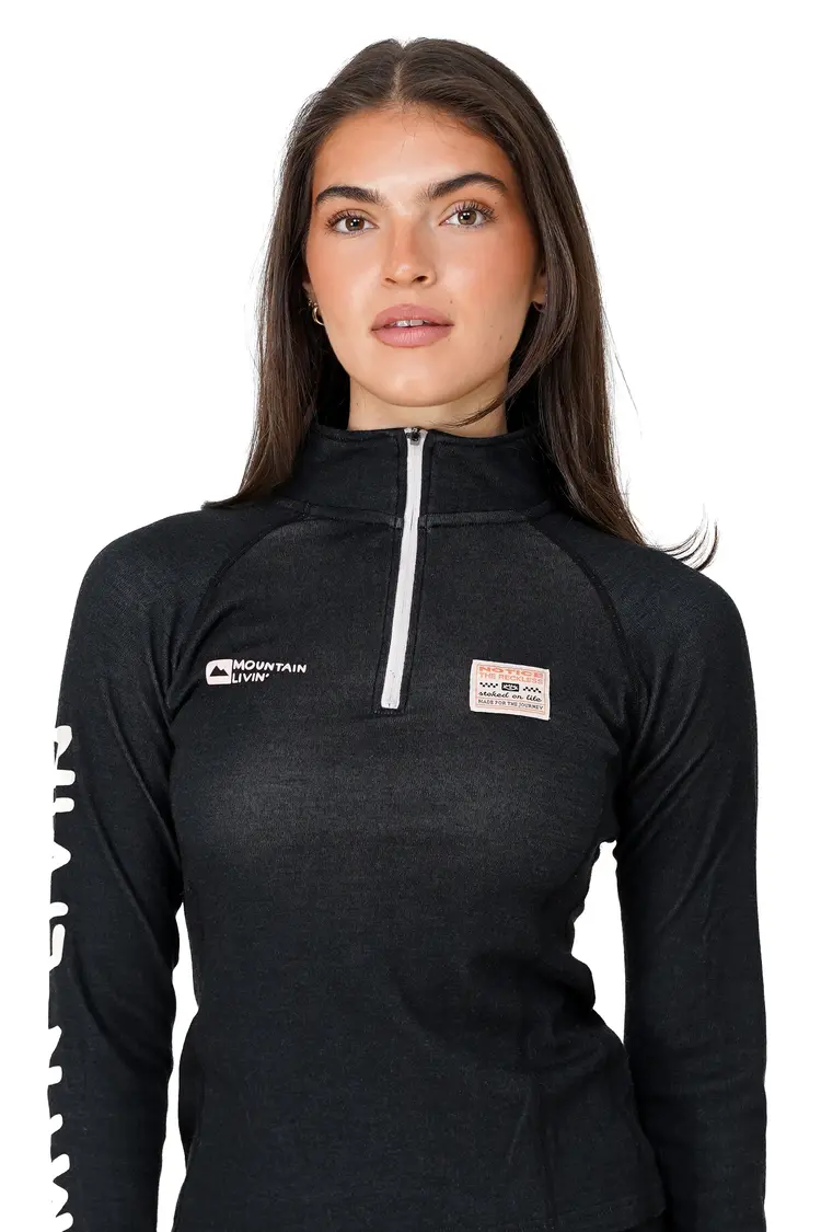 Notice the reckless FEMMES SEND IT BASE LAYER TOP