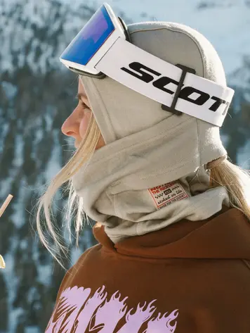 Notice the reckless SAGE MERINO BALACLAVA