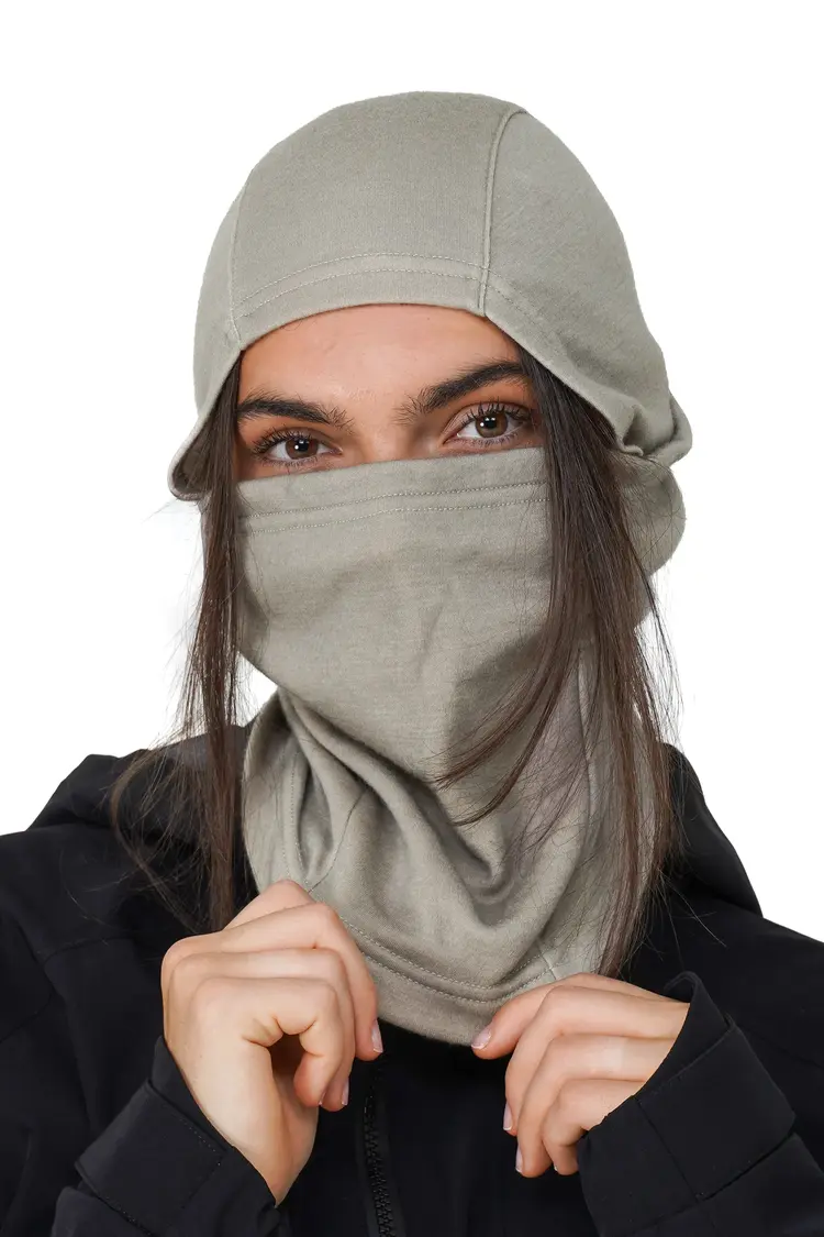 Notice the reckless SAGE MERINO BALACLAVA