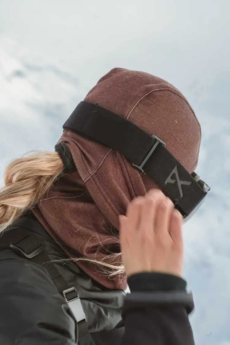Notice the reckless MUDSTONE MERINO BALACLAVA