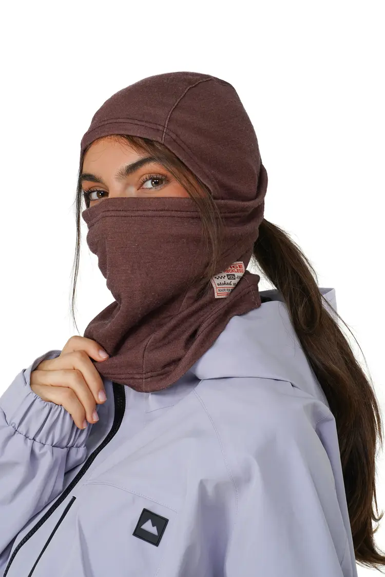 Notice the reckless MUDSTONE MERINO BALACLAVA