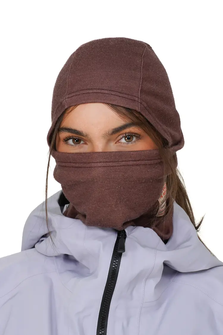 Notice the reckless MUDSTONE MERINO BALACLAVA