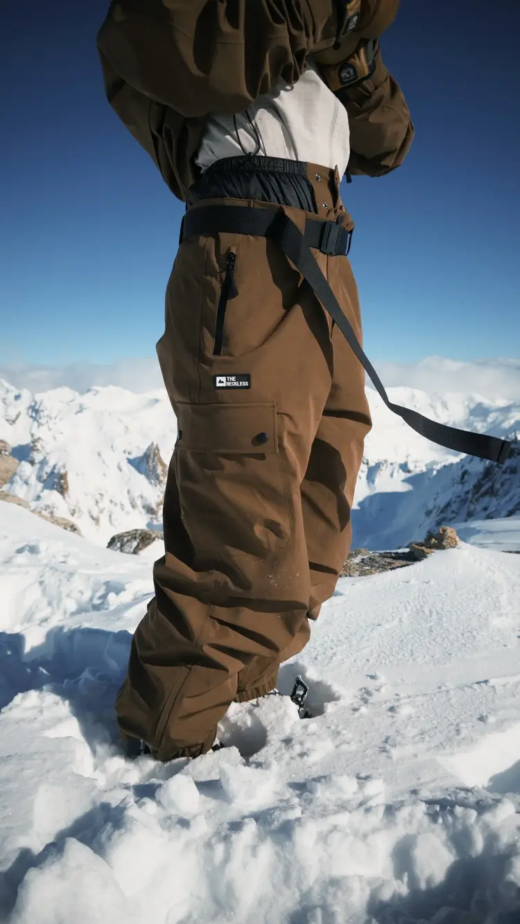 Notice the reckless WOMEN'S MUDSTONE 3-LAYER OUTER SHELL PANTS