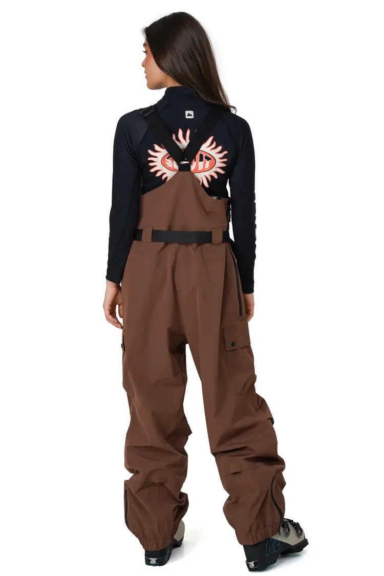 Notice the reckless FEMMES MUDSTONE 3-LAYER OUTER SHELL BIB