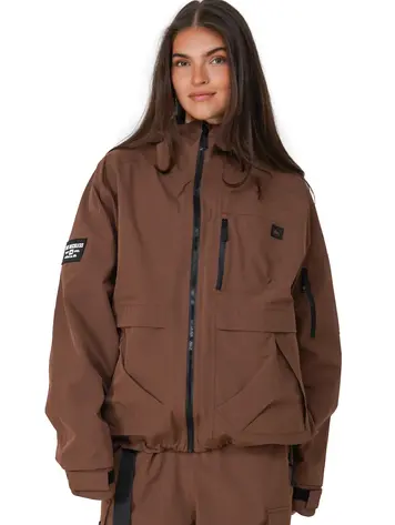 Notice the reckless FEMMES MUDSTONE 3-LAYER OUTER SHELL JACKET