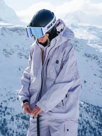Notice the reckless WOMEN'S NORTH WIND 3-LAYER OUTER SHELL JACKET