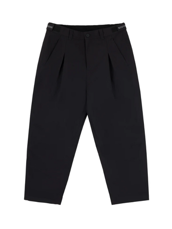 Souvenir MEN'S PLEATED CHINO PANT BLACK