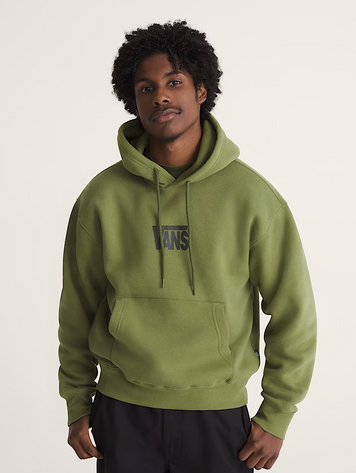 Vans MEN'S STRETCH LOGO PULLOVER GREEN BALSAM