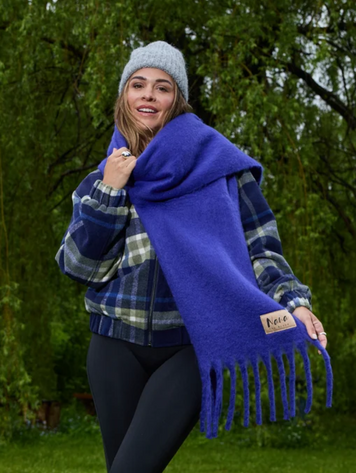 NANA THE BRAND FEMMES FOULARD GENEVE BLEU ROYAL