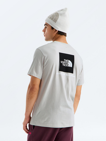 THE NORTH FACE HOMMES EVOLUTION BOX NSE SHORT-SLEEVE TEE CUMULUS CLOUD
