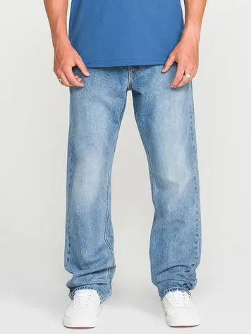 Volcom MEN'S SOLVER DENIM FREEDOM BLUE