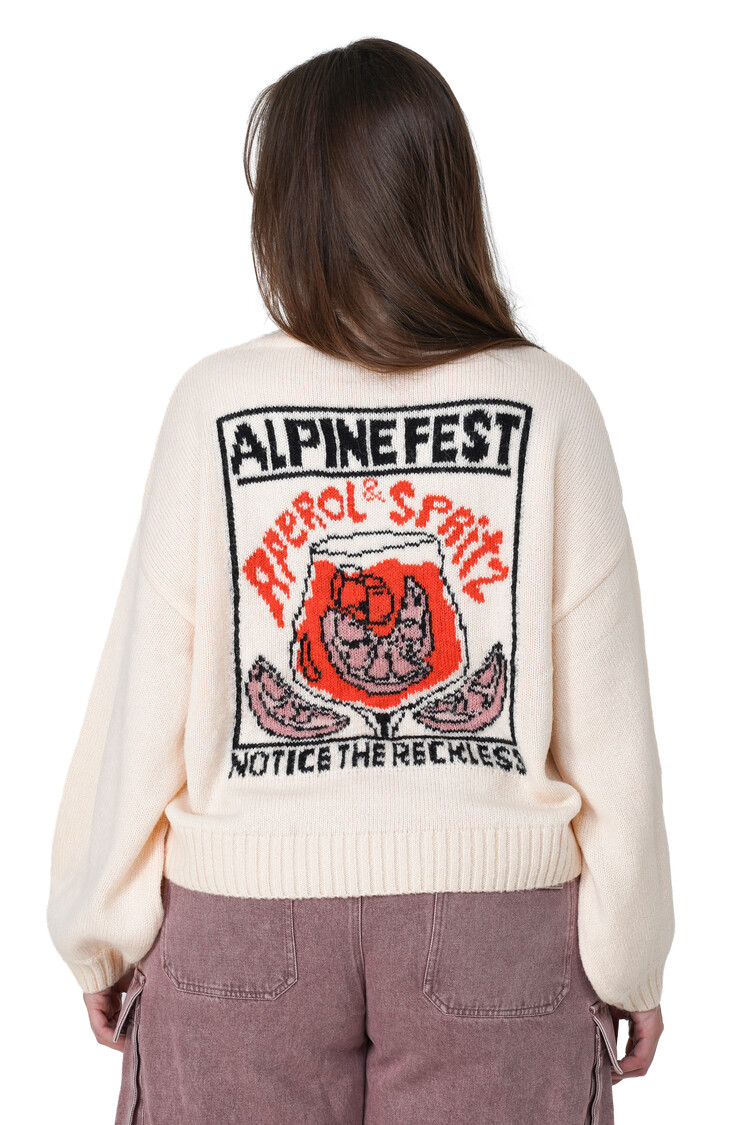 Notice the reckless WOMEN'S SPRITZ TURTLENECK SWEATER