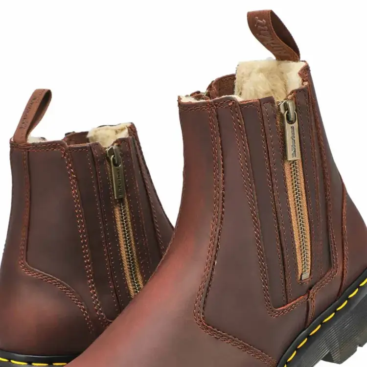 DR MARTENS WOMEN'S 2976 ALYSON W/ZIPS SNOWPLOW
