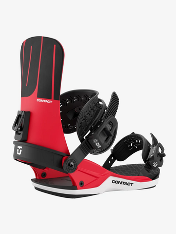 Union Bindings MEN'S CONTACT SNOWBOARD BINDINGS RED
