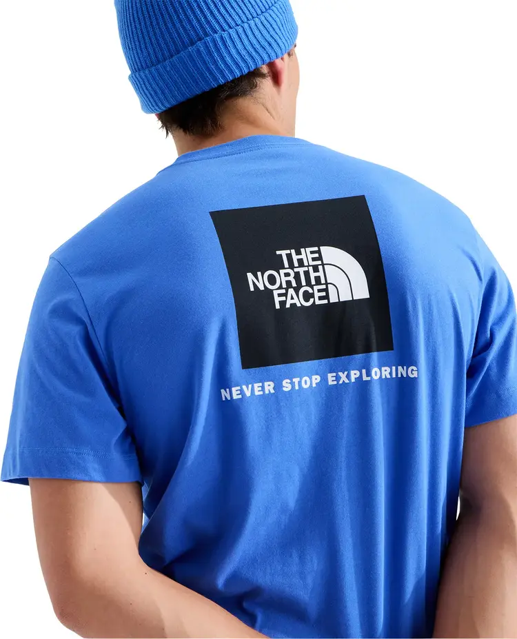 THE NORTH FACE MEN'S EVOLUTION BOX NSE REGULAR SHORT-SLEEVE TEE