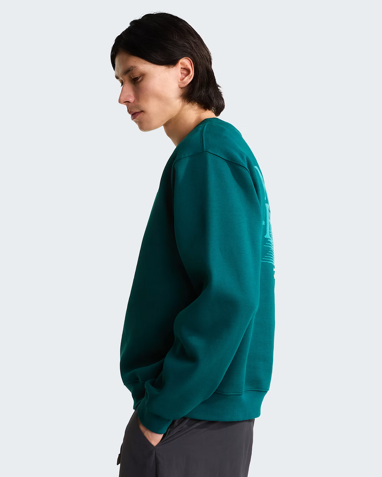 THE NORTH FACE MEN'S RETRO TRAIL RELAXED GRAPHIC SWEATSHIRT