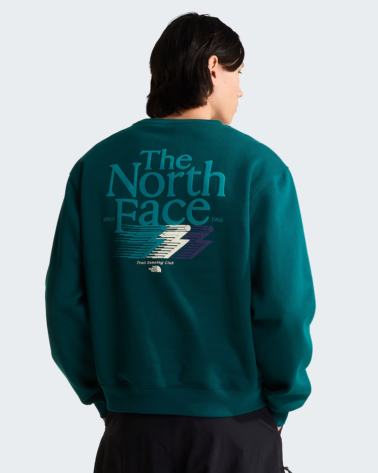 THE NORTH FACE HOMMES RETRO TRAIL RELAXED GRAPHIC SWEATSHIRT