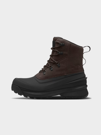 THE NORTH FACE HOMMES CHILKAT V LACE WATERPROOF BOOTS COFFEE BROWN/TNF BLACK