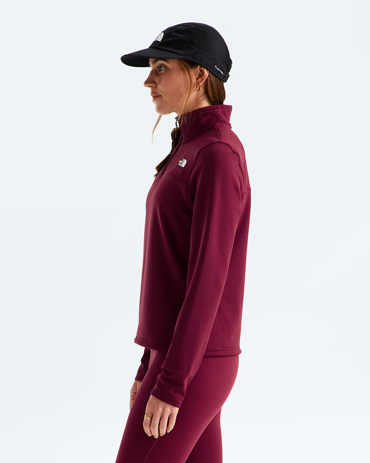 THE NORTH FACE FEMMES CEDAR TRAIL GRID FLEECE 1/4 ZIP