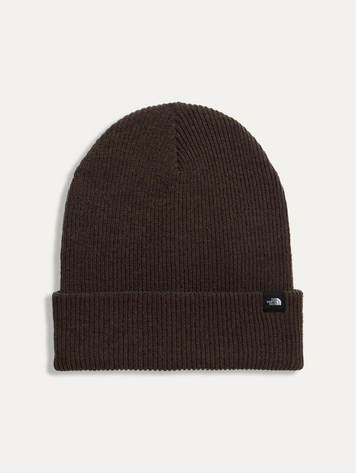 THE NORTH FACE WOMEN'S APRÉS CUFF BEANIE DARK CHESTNUT